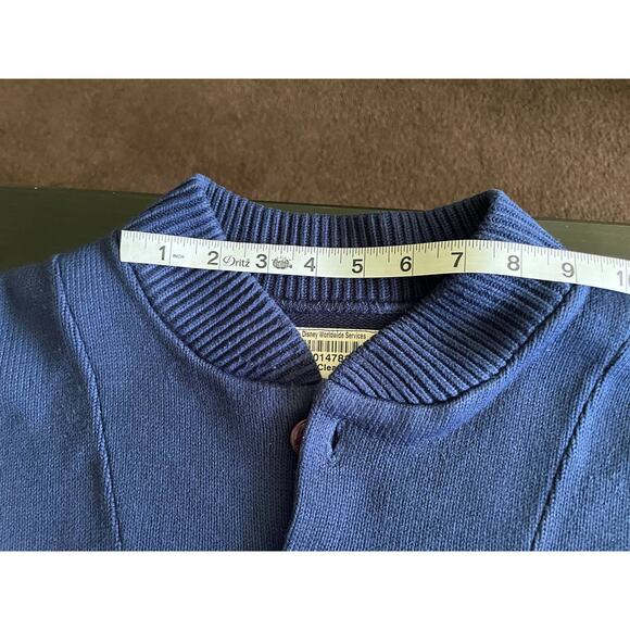 Rare HTF Disney World Castmember Navy Blue Unisex Sweater SzXL - Picture 12 of 13